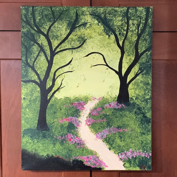 Forest trail painting - Picture 2 of 4